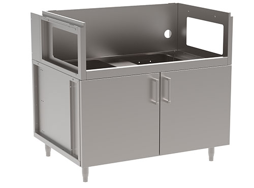 Double Door Grill Cabinet