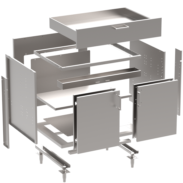 Metal Cabinet Engineering Base Cabinet