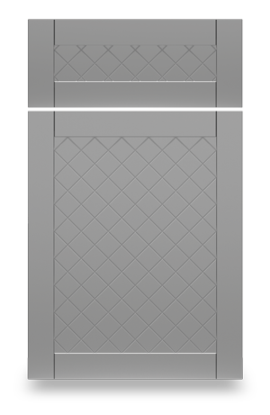 Diamond Quilted Cabinet Door Style