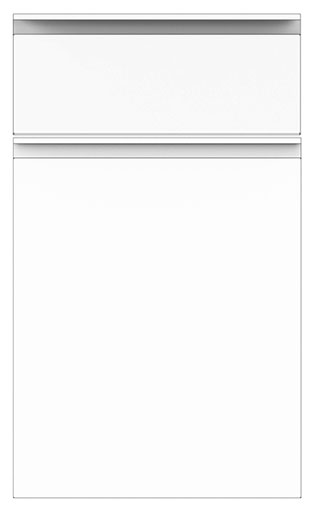 Integrated Pull Door Style Line Drawing