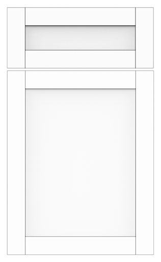 Shaker Door Style Line Drawing