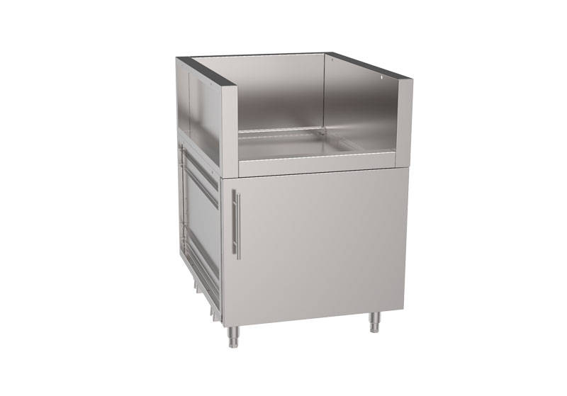 Side Burner with Single Door Cabinet